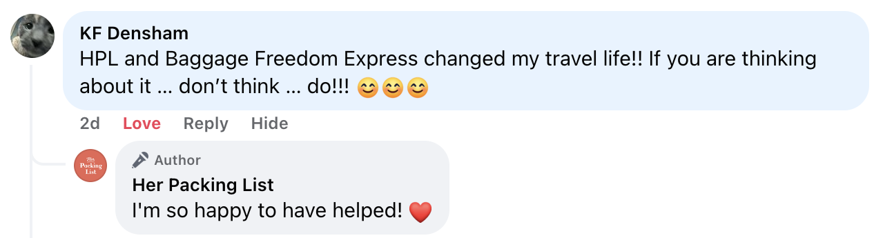 BFE changed my travel life